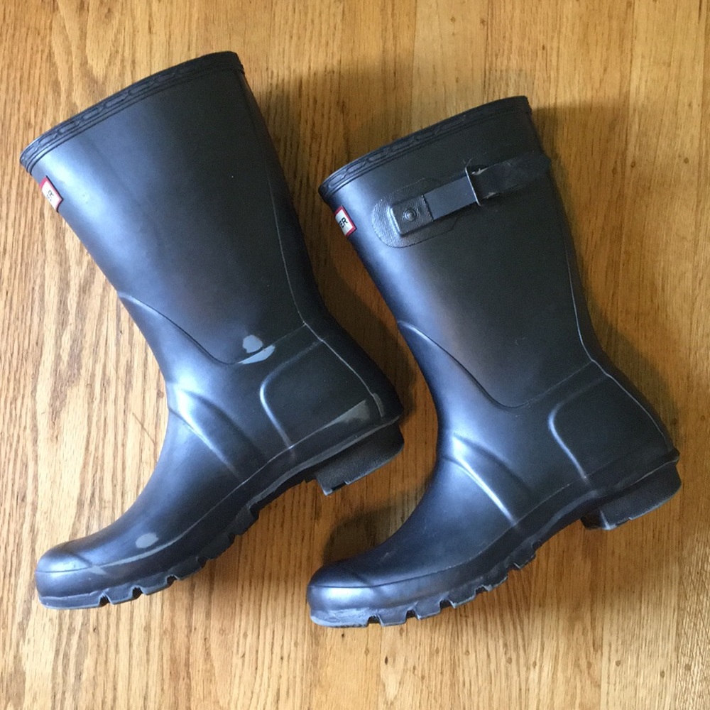 Metallic Original Short Hunter boots
